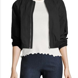 Rag & Bone embroidered bomber jacket.
